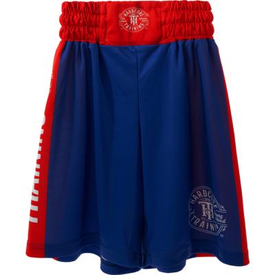 Детские боксёрские шорты Hardcore Training - Blue/Red