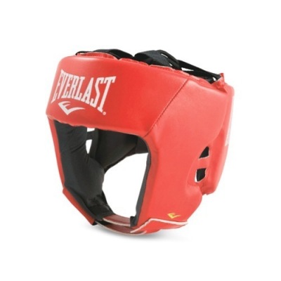 Шлем для любительского бокса Everlast Amateur Competition PU - Красный
