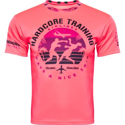 Тренировочная футболка Hardcore Training Voyage Deep - Pink