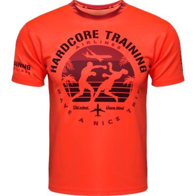 Тренировочная футболка Hardcore Training Voyage -  Coral