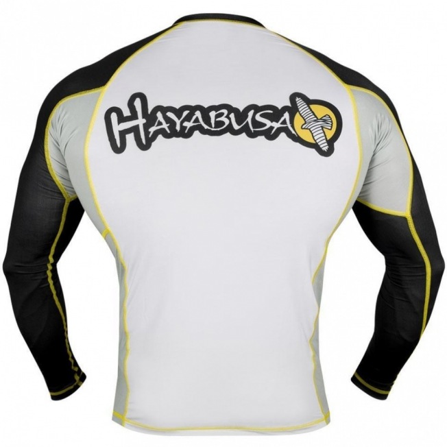 Рашгард Hayabusa Ninja Falcon Longsleeve - Black/Yellow | Фото 1