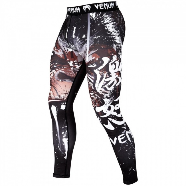 Компрессионные штаны Venum Gorilla - Black