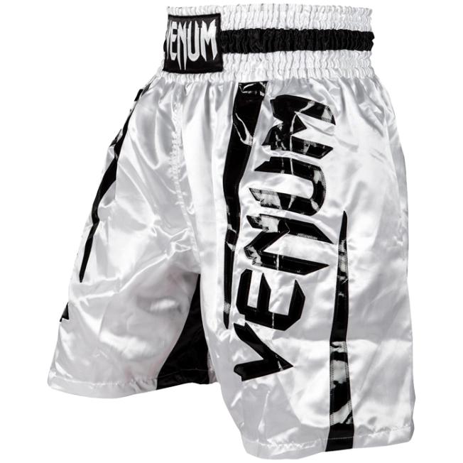 Боксёрские шорты Venum Elite - White/Black