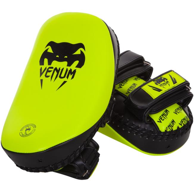 Тайпэды Venum Elite - Black/Neo Yellow