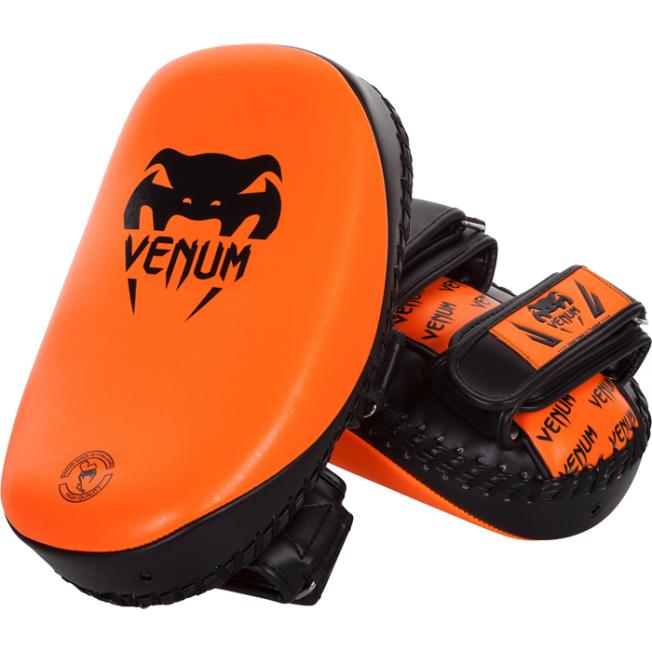Тайпэды Venum Elite - Black/Neo Orange
