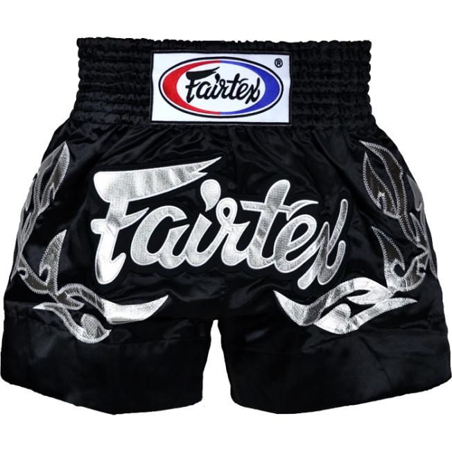 Шорты для тайского бокса Fairtex - Black
