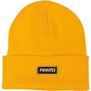 Зимняя шапка Manto Logotype - Yellow