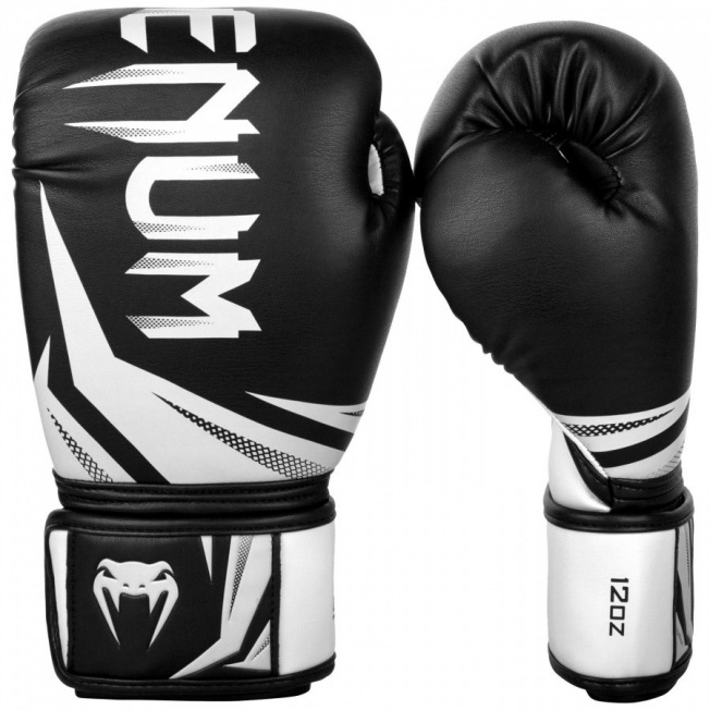 Боксерские перчатки Venum Challenger 3.0  - Black/White