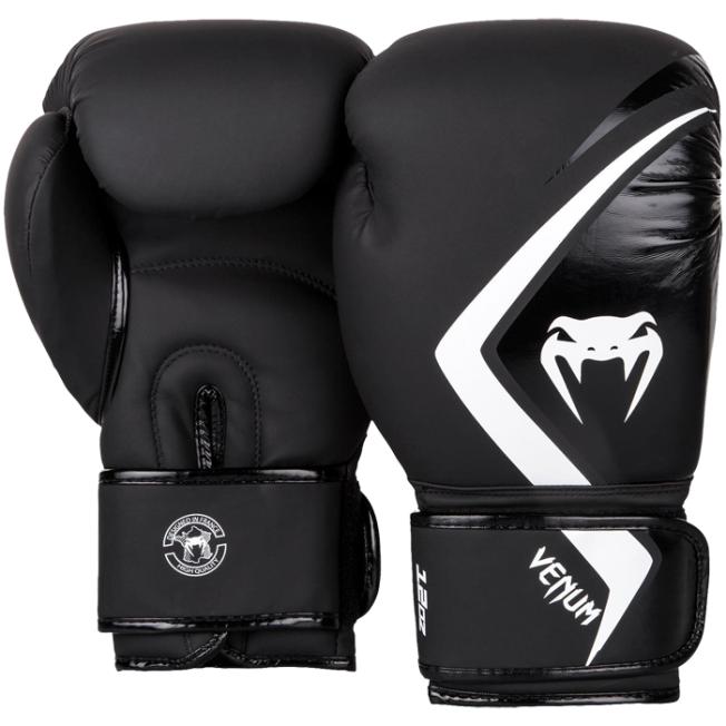 Боксерские перчатки Venum Contender 2.0 - Black/Grey-White