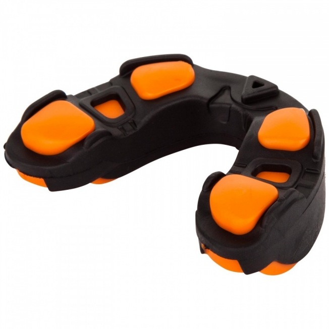Капа боксерская Venum Predator - Black/Neo Orange | Фото 3