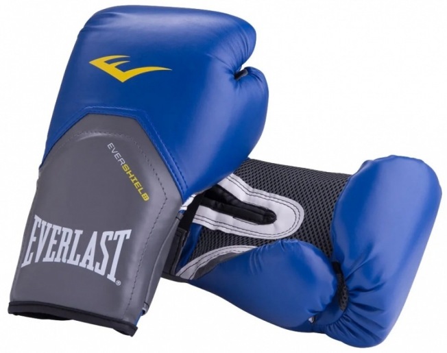 Боксерские перчатки Everlast Pro Style Elite - Синий | Фото 2