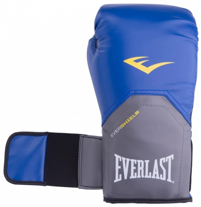 Боксерские перчатки Everlast Pro Style Elite - Синий | Фото 4