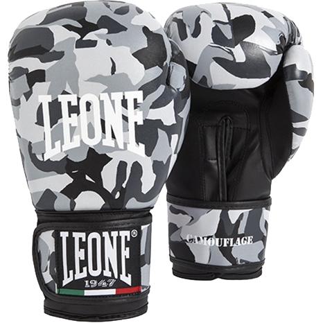 Боксерские перчатки Leone Camo - Grey