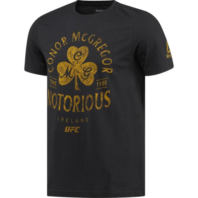 Футболка Reebok UFC Conor McGregor - Graphite