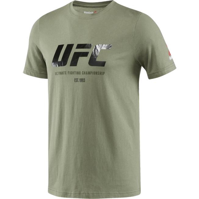Спортивная футболка Reebok UFC - Olive