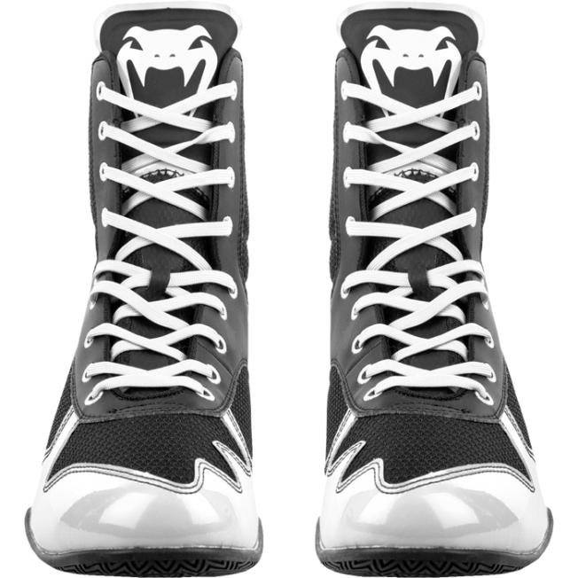 Боксёрки Venum Elite - Black/White | Фото 1