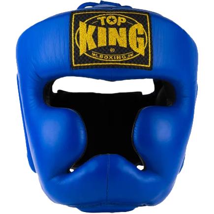 Боксерский Шлем Top King Boxing - Blue