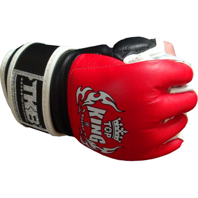 Перчатки MMA Top King Boxing Extream - Black/Red | Фото 1