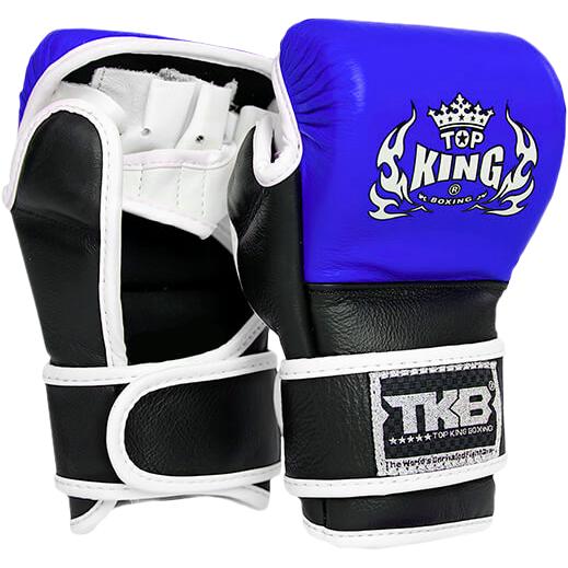 Гибридные перчатки Top King Boxing - Black/Blue