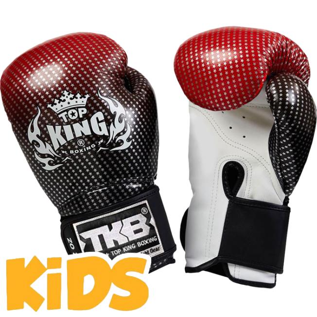 Детские боксерские перчатки Top King Boxing Super Star - Red