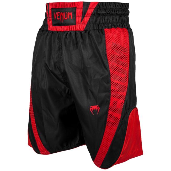 Боксёрские шорты Venum Elite - Black/Red