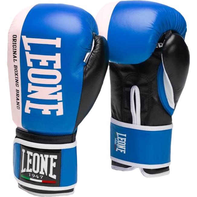 Боксерские перчатки Leone Challenger - Blue