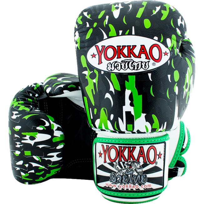 Боксерские перчатки Yokkao Apache - Green
