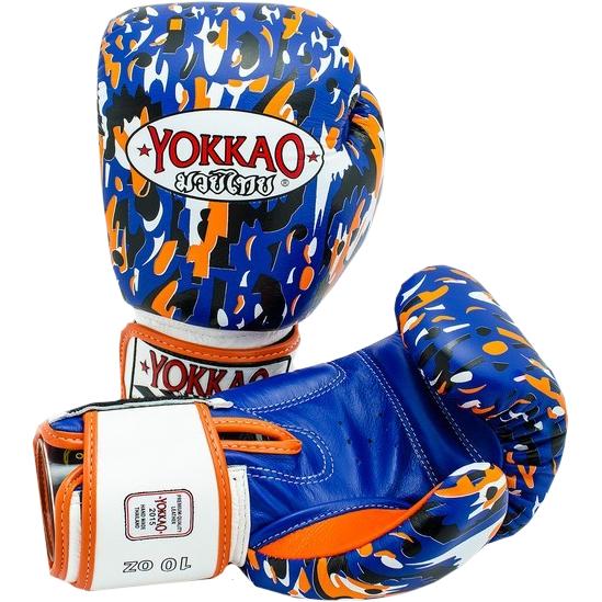 Боксерские перчатки Yokkao Apache - Blue