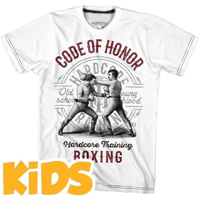 Детская футболка Hardcore Training Code Of Honor