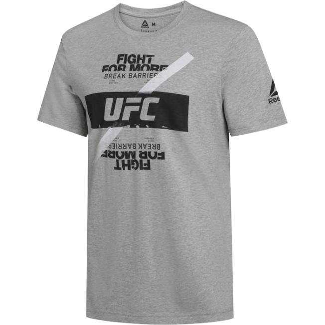 Футболка Reebok UFC Fan Gear Fight For Yours - Grey 2.0
