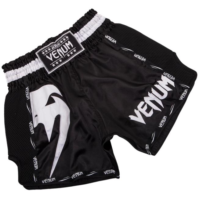 Тайские шорты Venum Giant - Black/White
