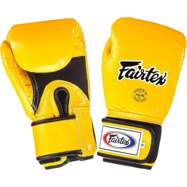 Боксерские перчатки Fairtex BGV1 - Yellow