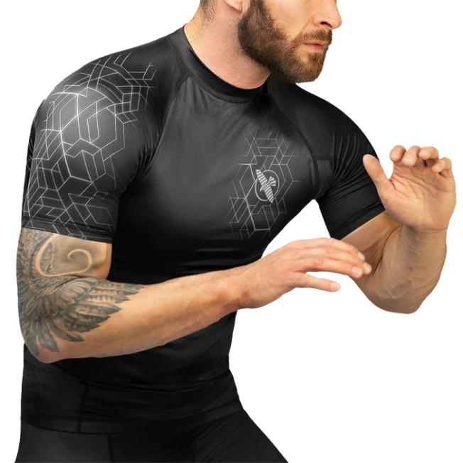 Рашгард Hayabusa Geo SS - Grey | Фото 2