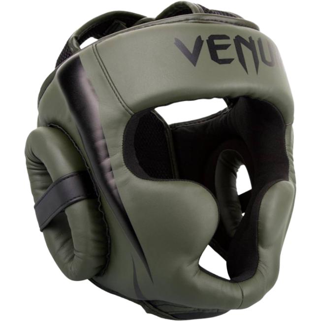 Боксерский шлем Venum Elite - Khaki/Black