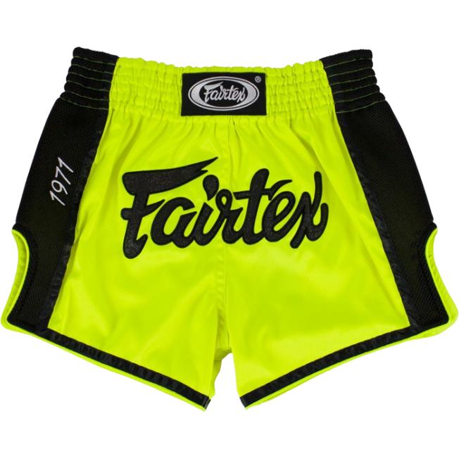 Тайские шорты Fairtex BS1706 - Lime Green
