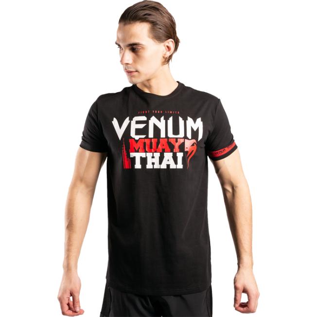 Футболка Venum Muay Thai Classic 20 - Black/Red