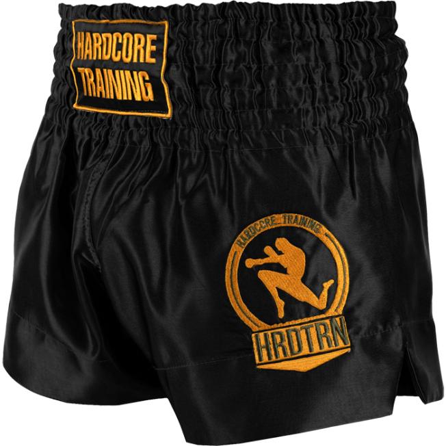 Тайские шорты Hardcore Training Base - Black
