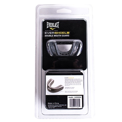 Капа боксерская Everlast EverShield 2-челюстная - Сер/Прозр | Фото 2