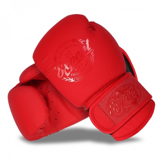Боксерские перчатки Fight Expert BGS Matte - Red