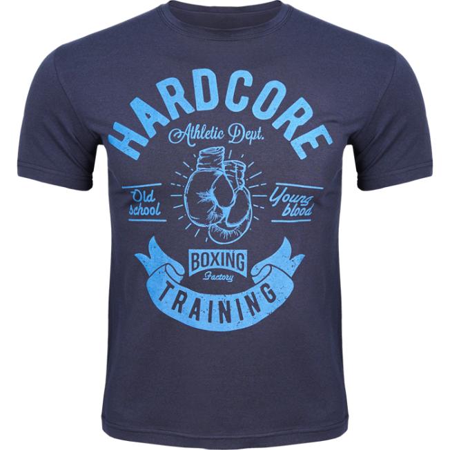 Футболка Hardcore Training Gloves - Navy Melange | Фото 2