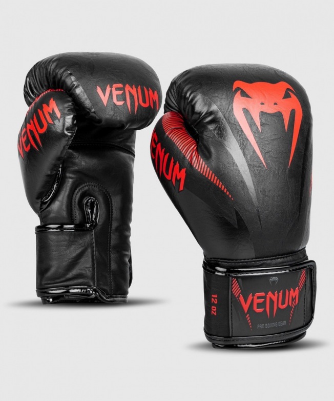 Перчатки боксерские Venum Impact - Black/Red