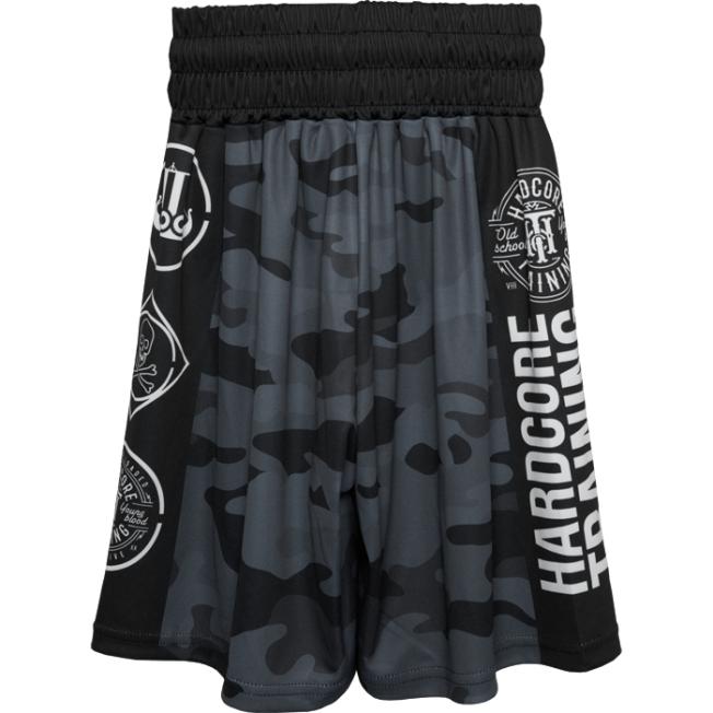 Детские боксёрские шорты Hardcore Training Night Camo | Фото 1