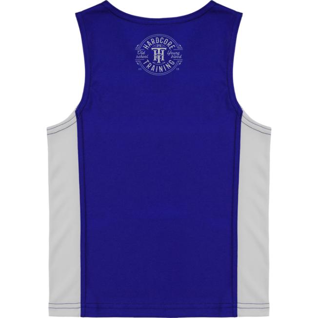 Детская боксерская майка Hardcore Training - Blue/White | Фото 1