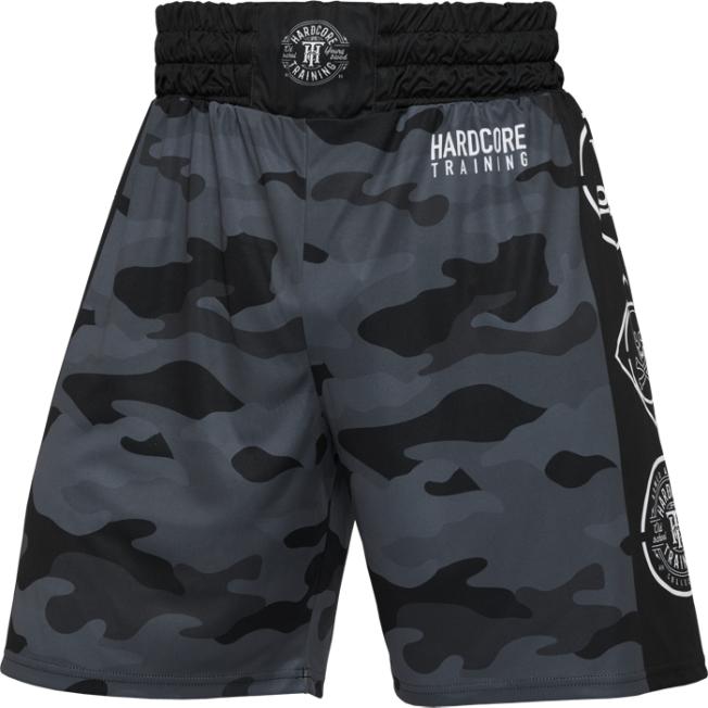Боксёрские шорты Hardcore Training Night Camo | Фото 1