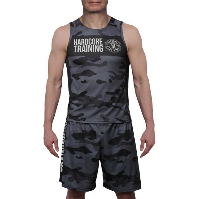 Боксерская майка Hardcore Training Night Camo | Фото 3