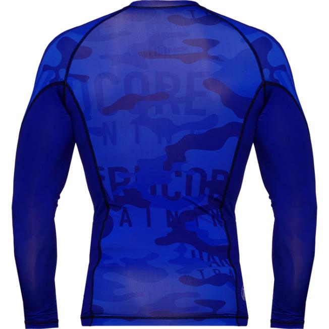 Рашгард Hardcore Training Camo 2.1 LS - Blue | Фото 1