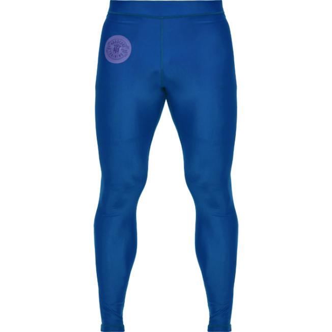 Компрессионные штаны Hardcore Training Base - Blue | Фото 1