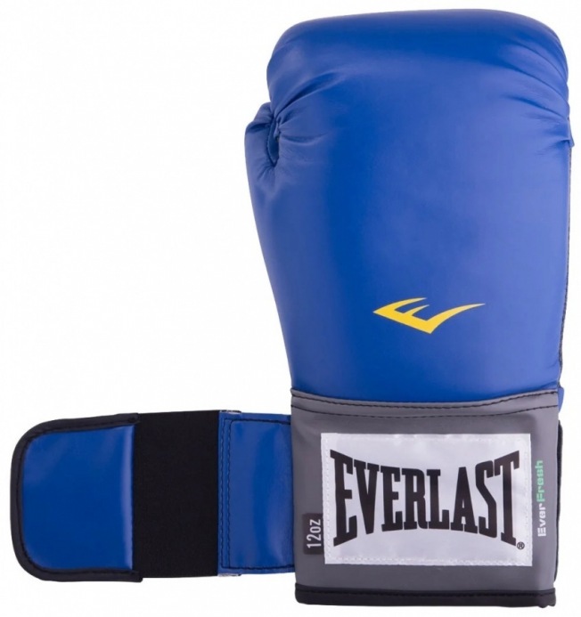 Детские боксерские перчатки Everlast PU Pro Style Anti-MB - Синий (8 oz) | Фото 2