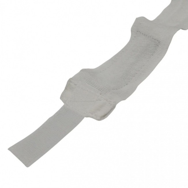 Бинты боксерские BoyBo хлопок/эластан - Белый (4.5m) | Фото 3