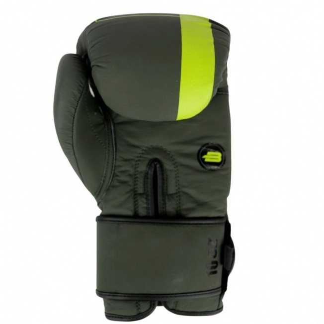 Перчатки боксерские BoyBo Fusion (BG-092) - Серо Зелёный | Фото 4